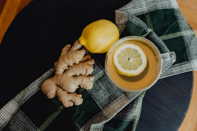 Ginger and lemon tea is a widely recommended natural remedy for managing morning
                sickness.